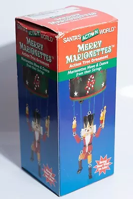 2002 Kurt Adler Santa’s Action World Merry Marionettes Nutcracker Dances V11/879 • $19.99