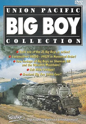 Union Pacific Big Boy Collection DVD Pentrex Steam 4000-4024 UP Locomotive NEW • $39.95