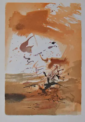 ZAO WOU-KI: Sunset ENGRAVING 1967 # CHINESE ART • $73.52