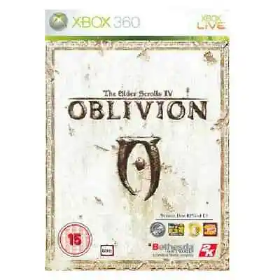 The Elder Scrolls IV Oblivion Microsoft 360 Video Game With Manual - PAL (G) • £2.95