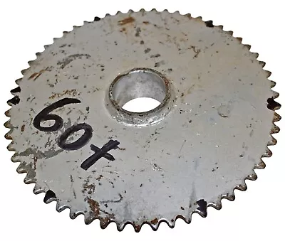 60 Tooth #35 Chain Pitch Idler Sprocket 3/4  Welded Hub 1.36  ID Bore Go Kart  • $21.50