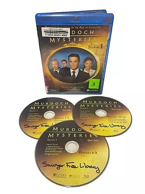 Murdoch Mysteries: Season 1 [Blu-ray] (Ex Library) • $5.60