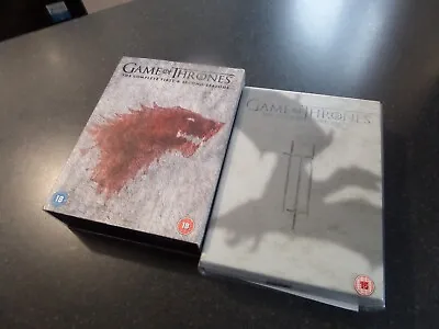 Game Of Thrones The Complete Seasons 12 And 3 DVD 15 Disc Set In Exc Cond L@@K! • £3.99