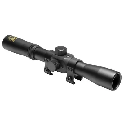 NcSTARTactical Plex Reticle 4X20  Compact Rifle Scope W/ 3/8 In Mount SCA420B  • $16.99