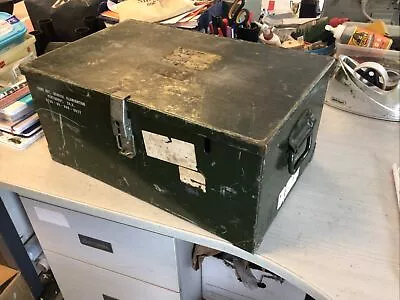 Metal Military Light Set Box-green • £30