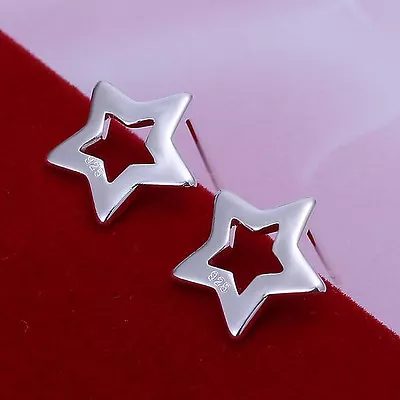 Special Price 925Sterling Silver Rose Beads Starfish Men Women Earrings Dangle • $5.89