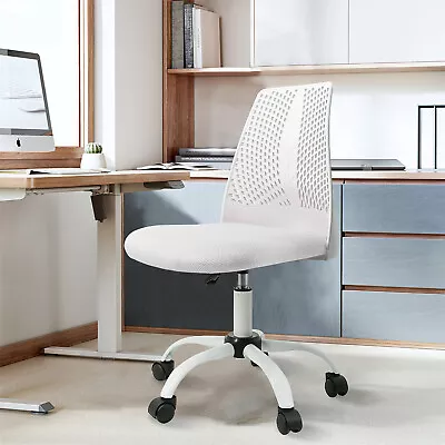 Ergonomic Office Chair Adjustable Mesh Computer Chair Swivel Office Chairs White • $54.99