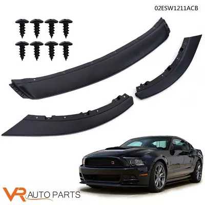 Front Bumper Lip Chin Splitter Spoiler Wing Fit For 2013-2014 Ford Mustang RP • $39.50