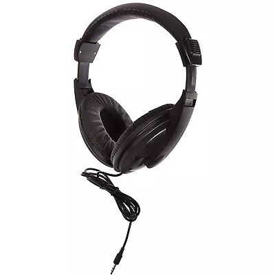 Vibe Sound DJ Style Stereo Over Ear Headphones All Devices With 3.5mm Black • $9.95