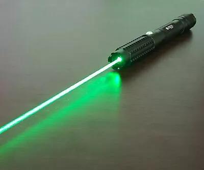 Professional Green Laser Pointer Pen 1mW Focusable Beam 520nm Wicked Best Lazer • $495