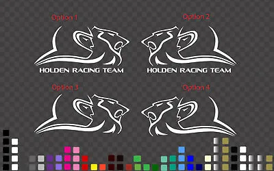 Holden Racing Team Sticker Decal Logo Car Laptop Wall Window Door 5cm ~ 160cm • $6.99