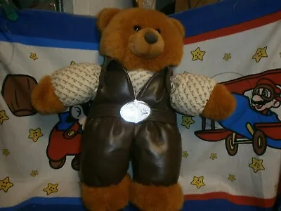 1994 Elvis Presley Be Your Teddy Bear Song Musical Plush Bear Brown Outfit • $17.99