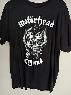 Motorhead England T Shirt New Never Worn Xl • $20