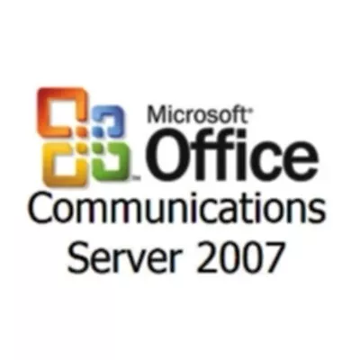 Microsoft Office Communications Server 2007 Standard W/ Speech Server  • $9.95