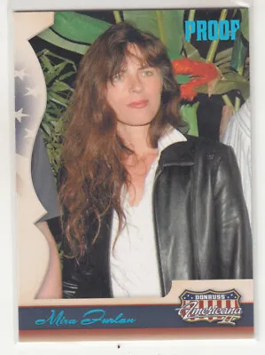 MIRA FURLAN 2008 Donruss Americana II Platinum Proofs Retail #156 Lost 60/100  • £3.84