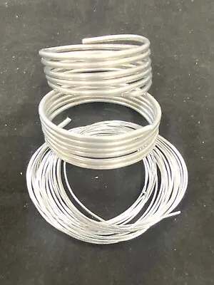 Aluminium Wire Craft & Jewellery Making - 3.0/2.5/0.8mm Dia. -Silver Colour • $3