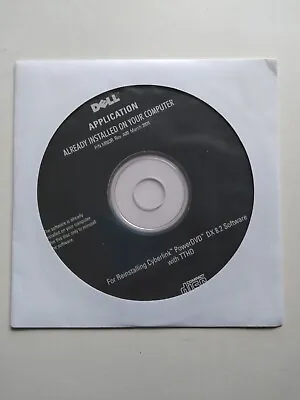 Dell Reinstallation Disc CyberLink PowerDVD DX 8.2/8.3 Software M083R • $7.99