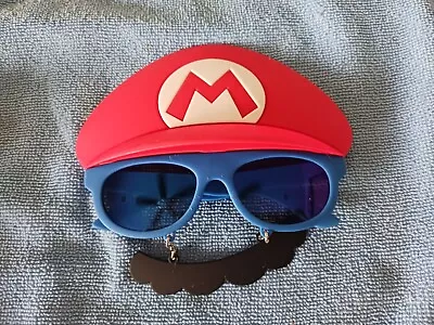 Nintendo Super Mario Brothers Mustache Sun-Staches Halloween Costume Sunglasses • $9.99