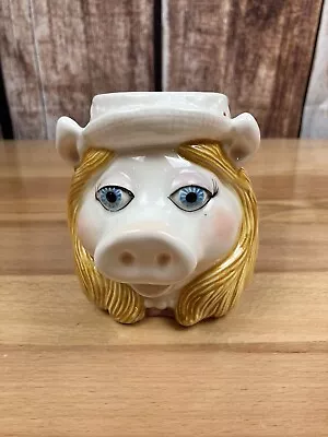 Vintage 80’s Miss Piggy Muppets Jim Henson Sigma Japan Ceramic Cup/Mug • $12