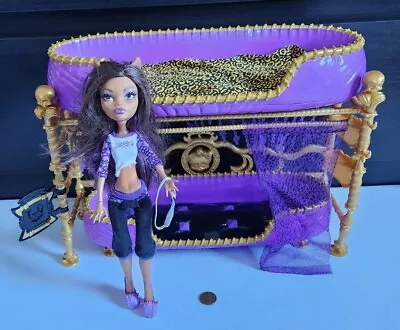 Monster High Dead Tired Clawdeen Wolf Bunk Bed Incomplete • $74.49