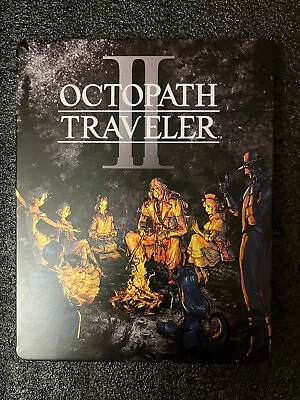 Octopath Traveller II PS4/PS5/XBOX Custom-Made G2 Steelbook Case (NO GAME) • £38.99