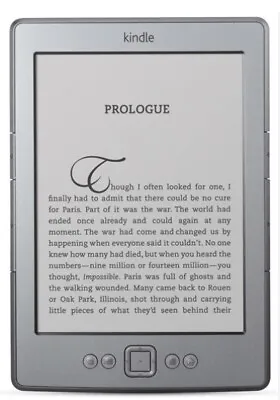 Kindle Reader 4th Gen Wi-Fi 6  Screen Model D01100 **PLEASE READ** • $27.95