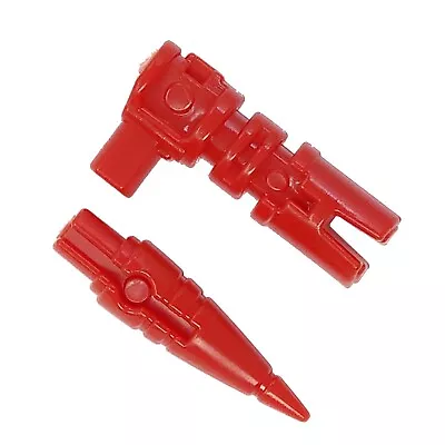 Transformers - Nonnef 5mm Pistol & Missile Weapon Parts - Red - WFC Siege • $14.99