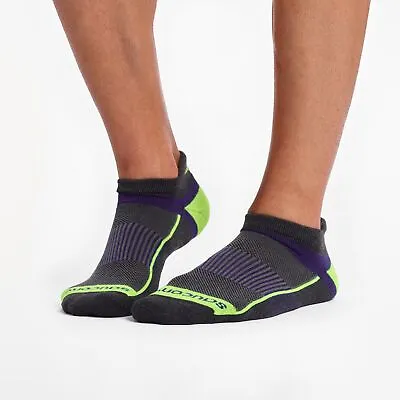 Saucony Unisex Inferno No Show Tab 3-Pack Socks Accessories • $9.99