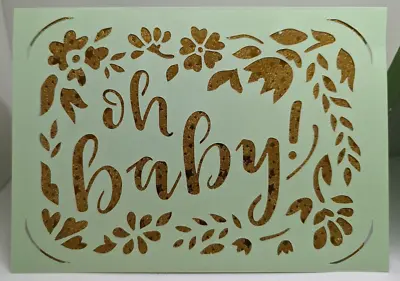 Oh Baby Handmade New Baby Card • £0.99