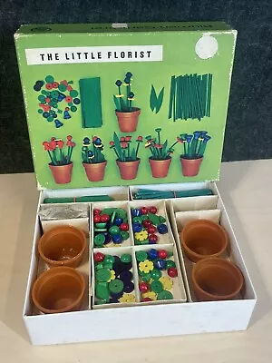 Vintage The Little Florist Craft Kit West Germany Blumen-Gartnerei Flowers Toy • $35