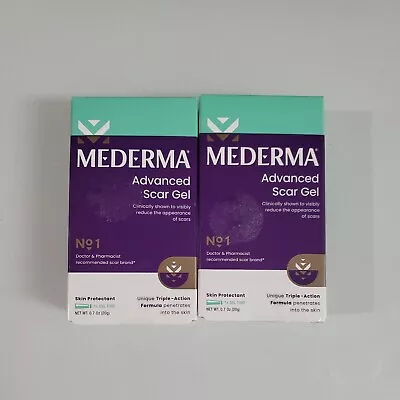 Mederma Advanced Scar Gel - 0.70oz - X2 - Exp: 2024+ • $16.99