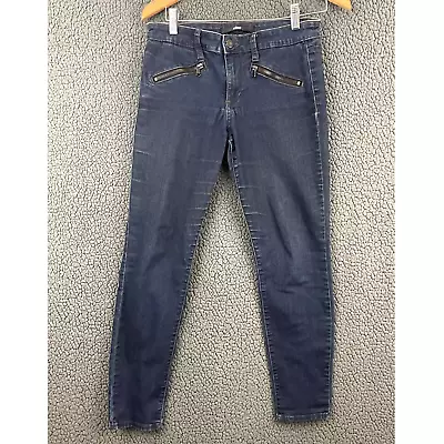 Else Women's Blue Denim Skinny Ankle Jeans Sz 27 Cotton Blend • $13.99