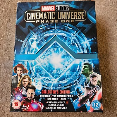 Marvel Studios Cinematic Universe Phase One Collector's Edition Blu-ray Box Set • £17.99