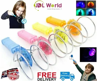 £9.99 • Buy Children's Toys MAGNETIC LIGHT UP GYRO WHEEL Kinetic Spinner LED Fidget Toy Gift