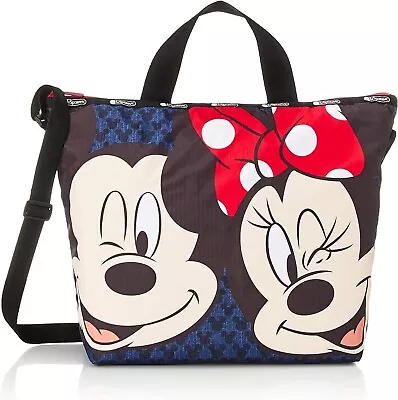 Lesportsac G791 Disney Mickey & Minnie Mouse Deluxe Easy Carry Tote Bag Purse • $56.99