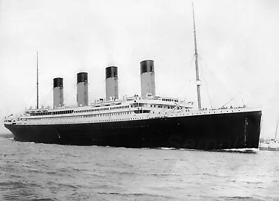 £11.50 • Buy Vintage Titanic Departing A2 Poster Print