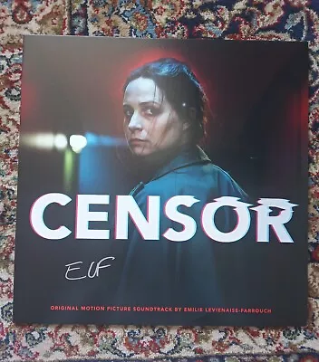 Censor By Emilie Levienaise-Farrouch Signed Vinyl Soundtrack Horror  • £50