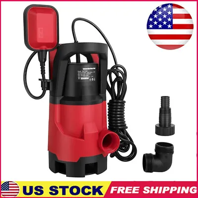 1/2 HP Submersible Sump Pump Clean/Dirty Water Pump 2100 GHP W/ Float Switch New • $55.19