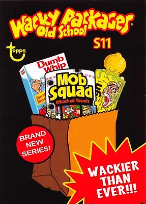 2023 Wacky Packages Old School Series 11 Complete Your Set U Pick 11TH • $1.99