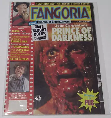Fangoria Horror Magazine #69 1987 Prince Of Darkness Brain Damage Killer Klowns • $18