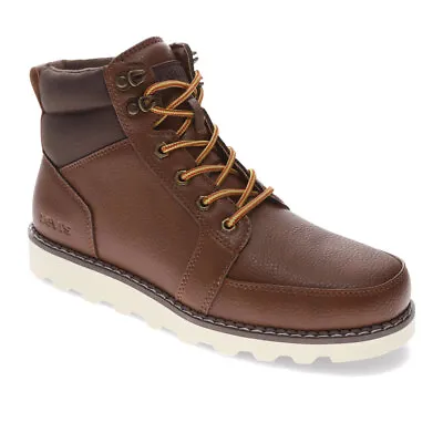 Levi's Mens Brooks Vegan Leather Lace Up Rugged Casual Boot • $39.98