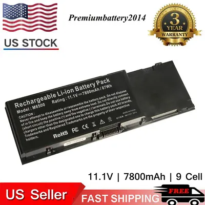 Laptop M6400 8M039 Battery For Dell Precision M6500 C565C F678F KR854 5K145 New • $35.99