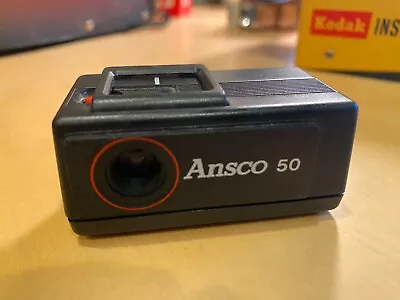 Ansco 50 Vintage Mini 110 Film Pocket Camera Pop-Up View Window Quick Shot • $19.95