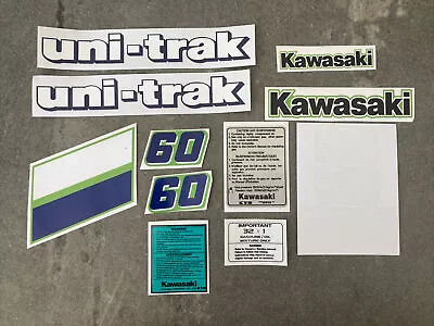 Kawasaki 1985 KX60 Full Decal Set / Sticker Kit • $135