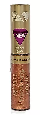 Maybelline Wet Shine Diamonds Liquid Lip Gloss BRONZE DAWN Sealed • $10.98