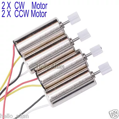 4PCS CW/CCW Motor Engine Set For Syma X11 X11C RC Quadcopter Drone Spare Parts • $4.95