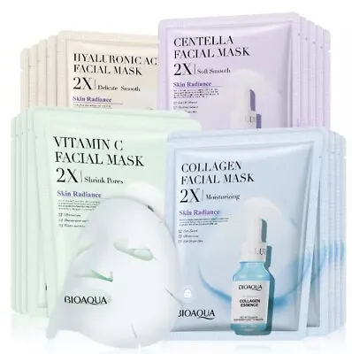 £4.99 • Buy Anti- Ageing Hydrating Sheet Face Mask Pack Of 4 UK Seller
