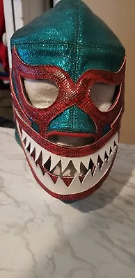 Mexican Wrestling Mask Of Lucha Libre PRO  Mil Mascaras Tiburon • $350
