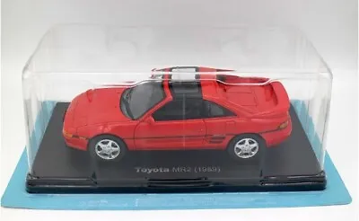 1/24 Premium Toyota MR2 1989/1990 Red Turbo T-Top Die-Cast Model Car From Japan • $69.95