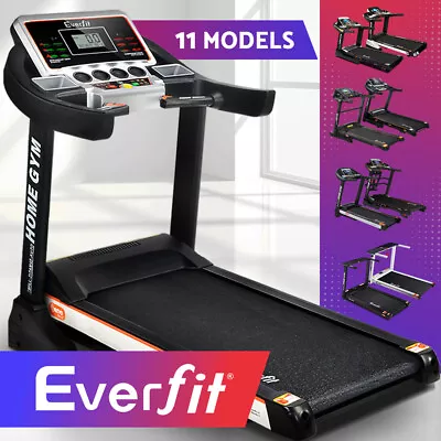 Everfit Electric Treadmill Auto Incline Home Gym Exercise Run Machine Fitness • $440.95